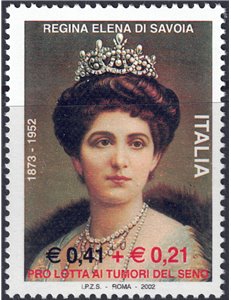 ITALIA 2002 Elena di Savoia MNH**