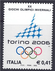 ITALIA 2002 Giochi olimpici invernali MNH**