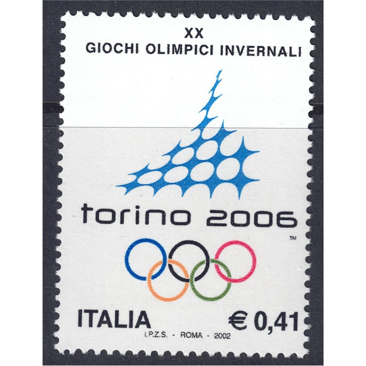 ITALIA 2002 Giochi olimpici invernali MNH**