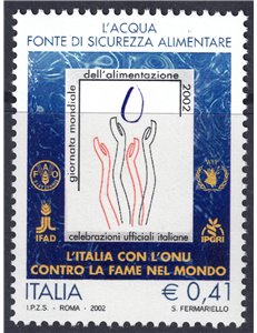 ITALY 2002 World Food Day MNH**