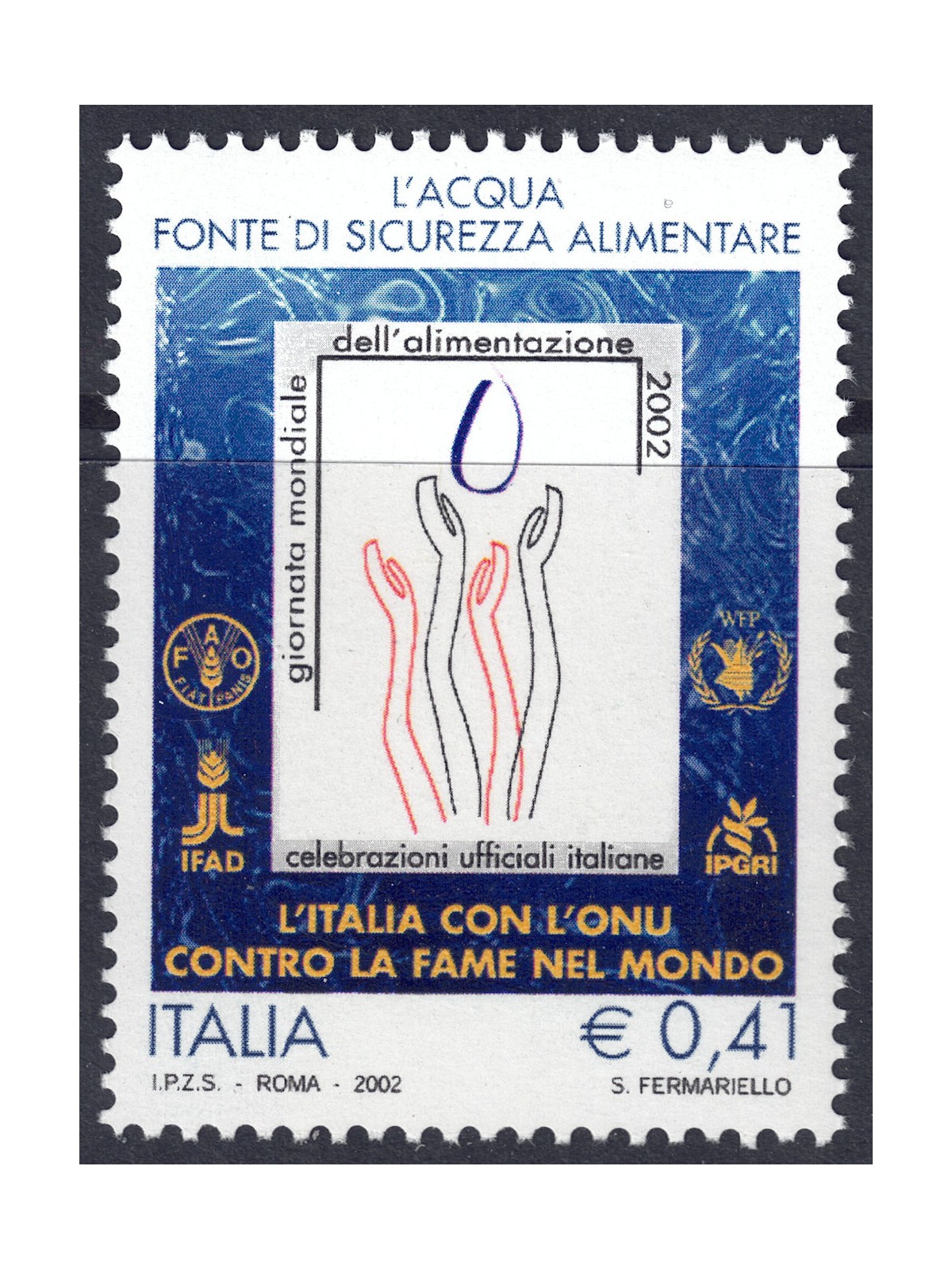 ITALY 2002 World Food Day MNH**