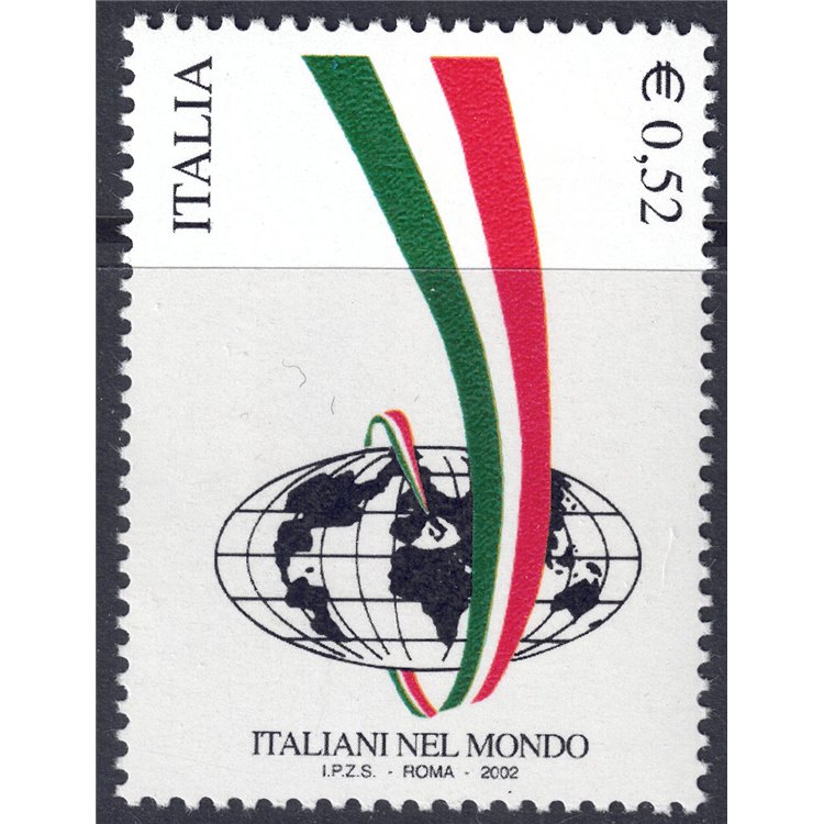 ITALY 2002 Italians in the world MNH**