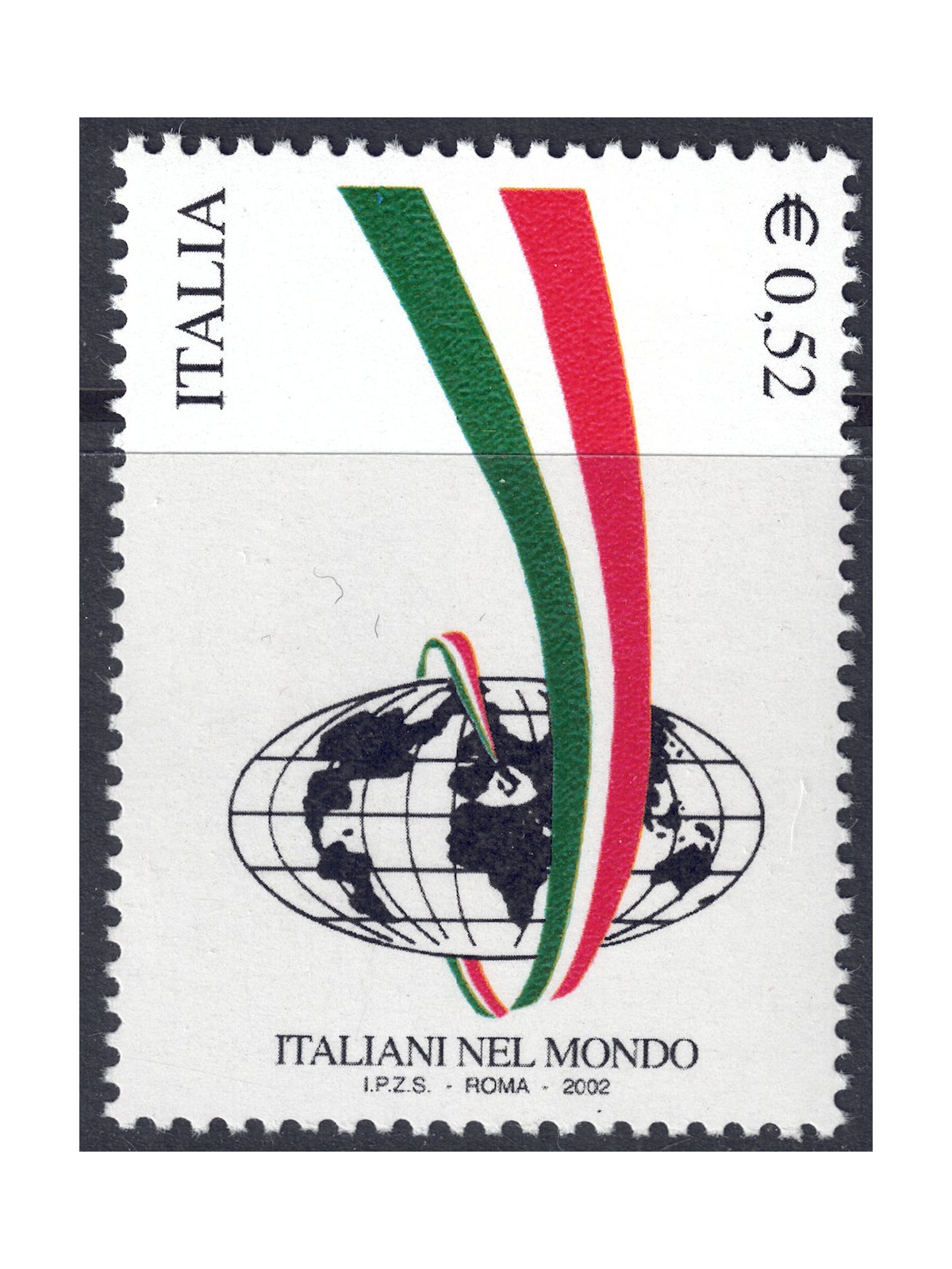 ITALY 2002 Italians in the world MNH**