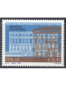 ITALY 2002 Ministry of the Interior MNH**
