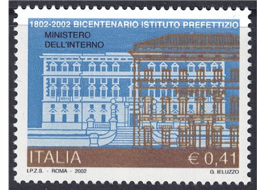 ITALY 2002 Ministry of the Interior MNH**