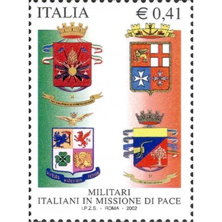ITALY 2002 Peace Mission MNH**