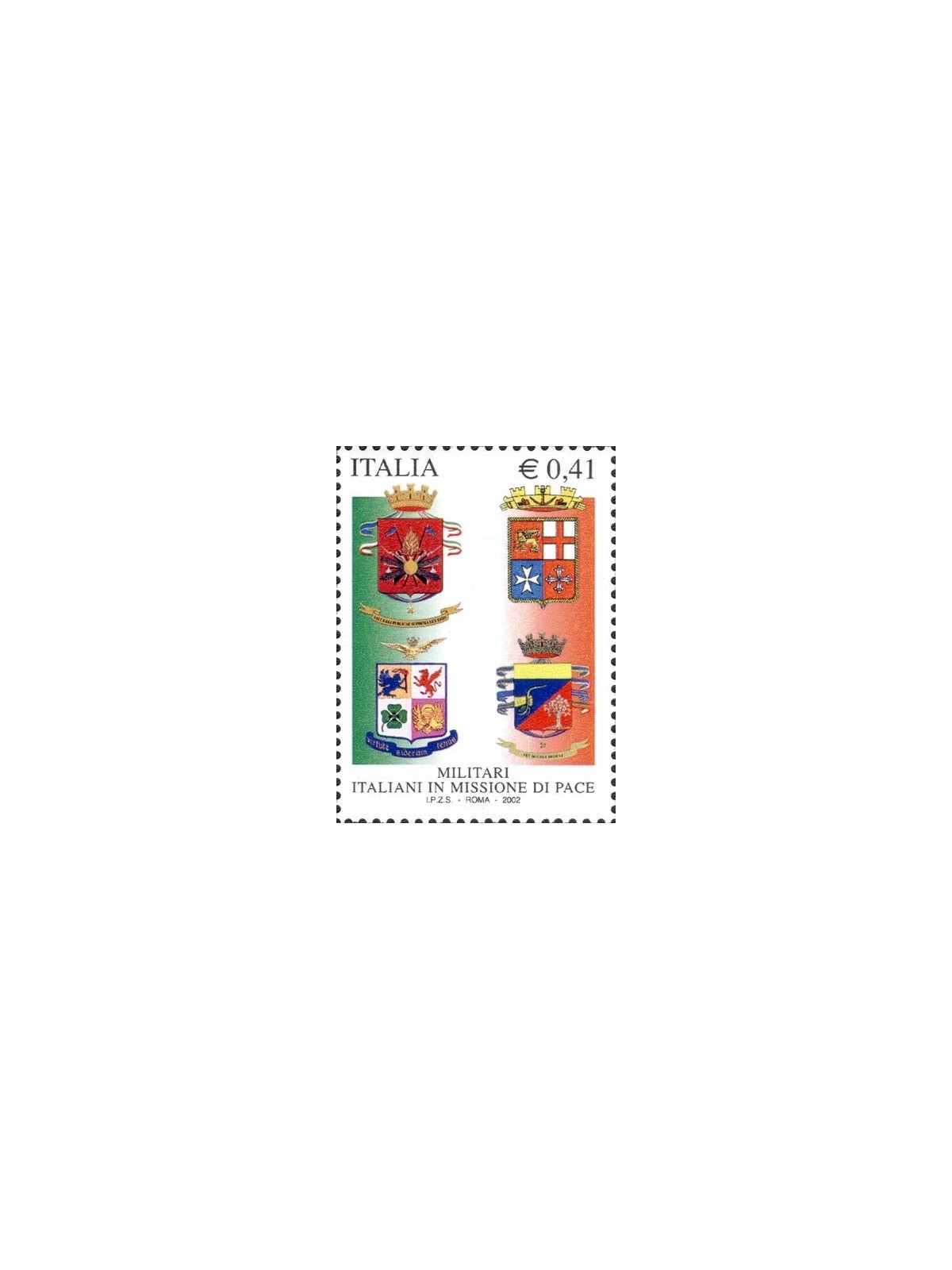 ITALY 2002 Peace Mission MNH**