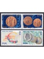 ITALIA 2002 Moneta Unica Europea 4v MNH**