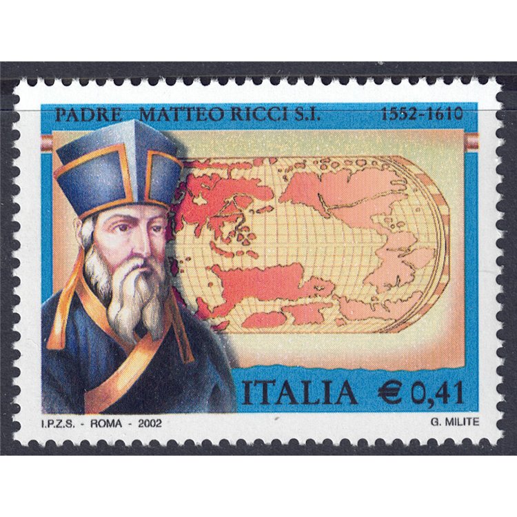 ITALY 2002 Father Matteo Ricci MNH**