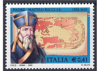 ITALY 2002 Father Matteo Ricci MNH**
