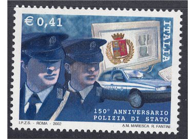 ITALIA 2002 Polizia di Stato MNH**