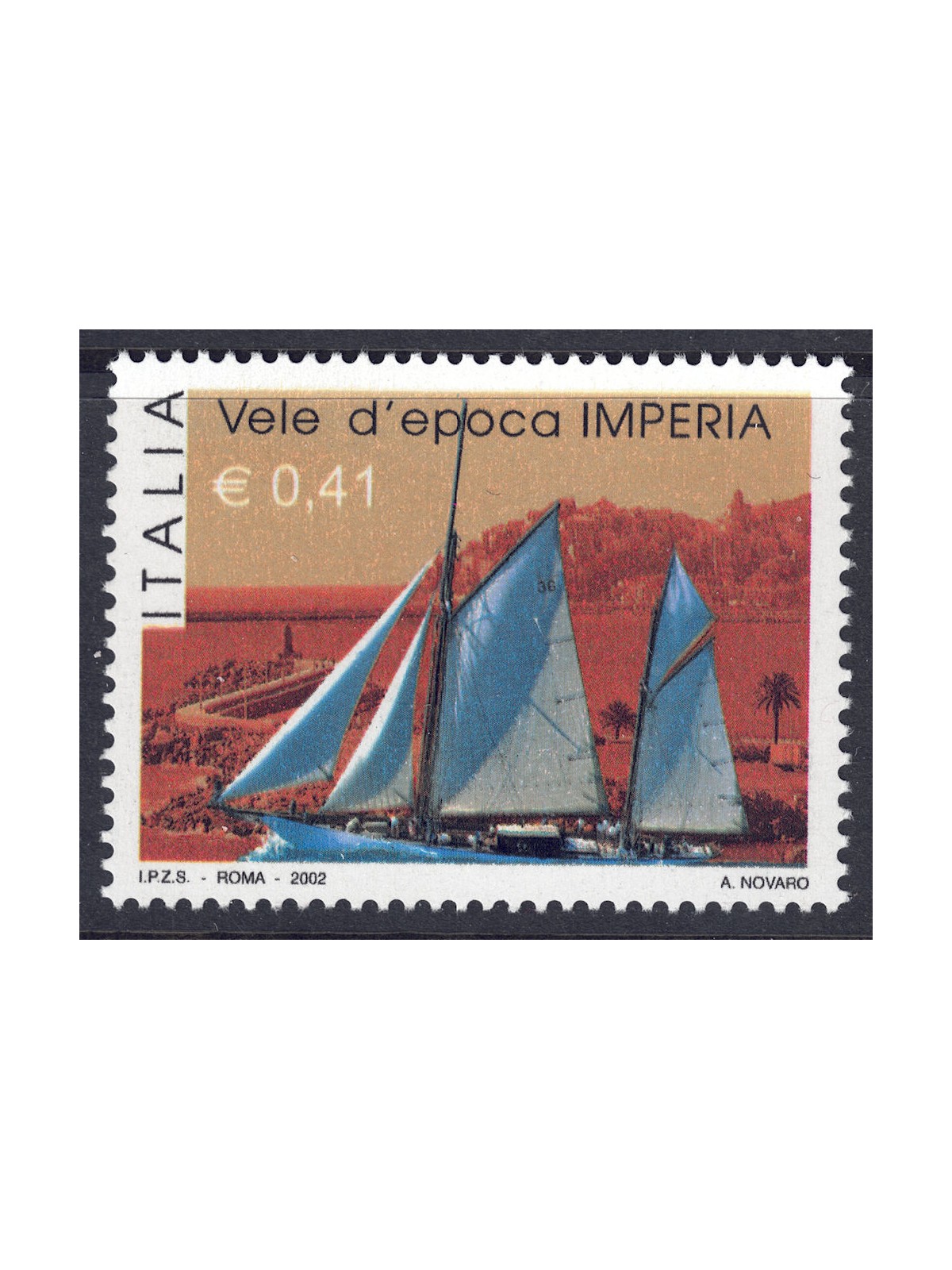 ITALIA 2002 Raduno delle vele d'epoca MNH**