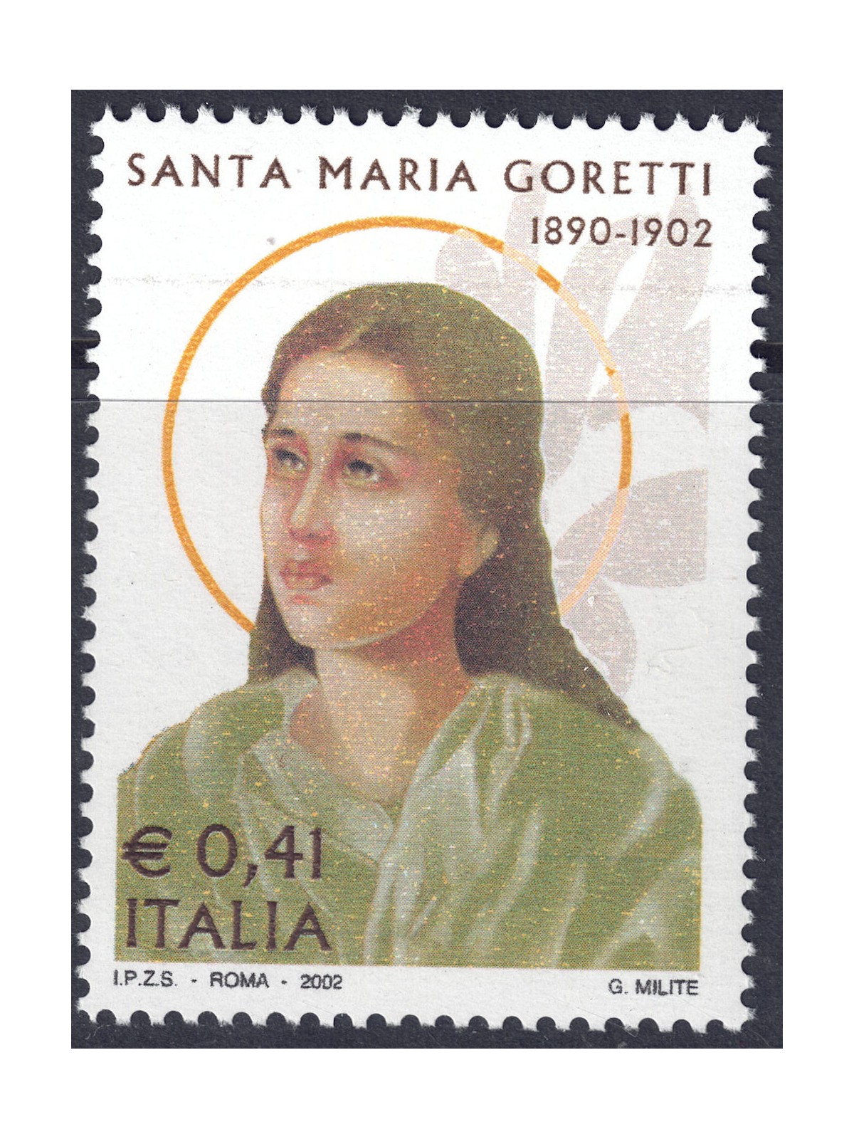 ITALIA 2002 Santa Maria Goretti MNH**