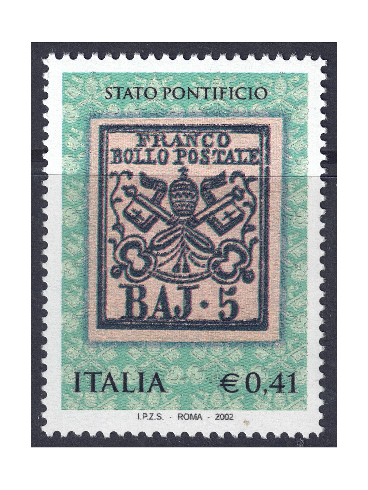 ITALIA 2002 Stato Pontificio MNH**