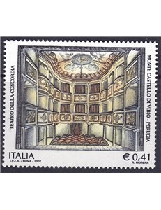 ITALIA 2002 Teatro della Concordia MNH**