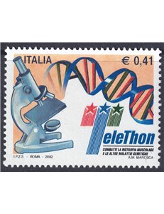 ITALY 2002 Telethon MNH**
