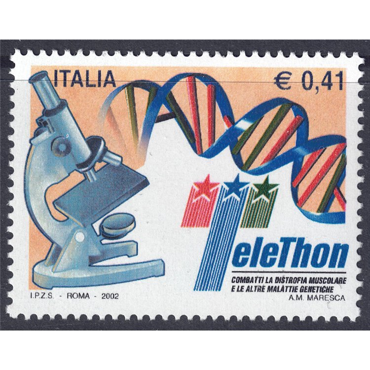 ITALIA 2002 Telethon MNH**