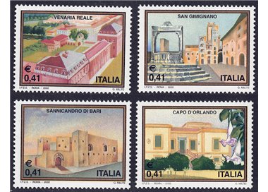 ITALY 2002 Tourism 4v MNH**