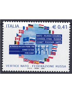 ITALIA 2002 Vertice NATO-Russia MNH**