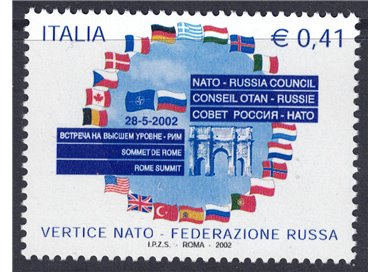 ITALIA 2002 Vertice NATO-Russia MNH**