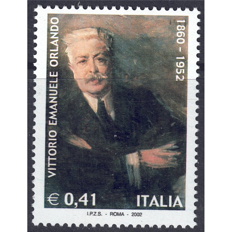 ITALY 2002 Vittorio Emanuele Orlando MNH**