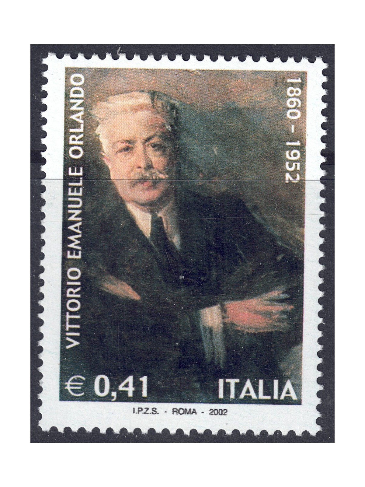 ITALIA 2002 Vittorio Emanuele Orlando MNH**