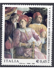 ITALIA 2006 Andrea Mantegna MNH**