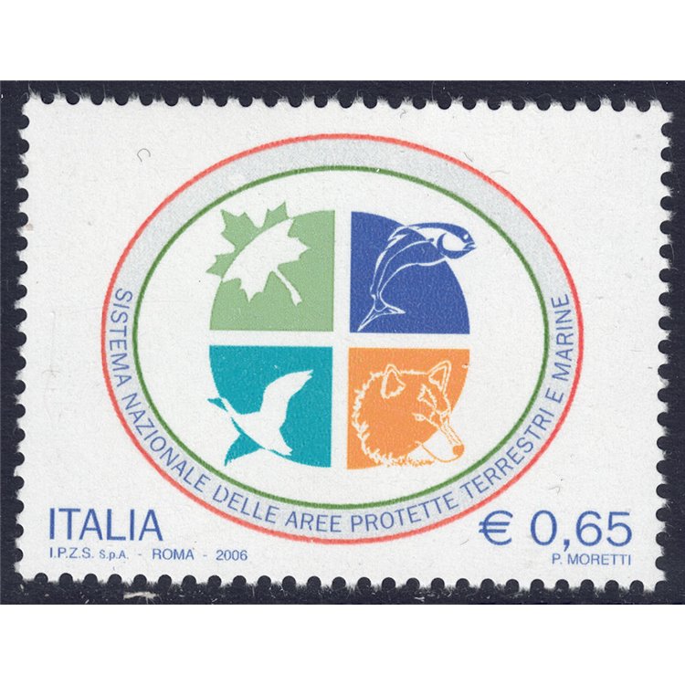 ITALIA 2006 Aree Protette MNH**