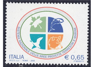 ITALIA 2006 Aree Protette MNH**