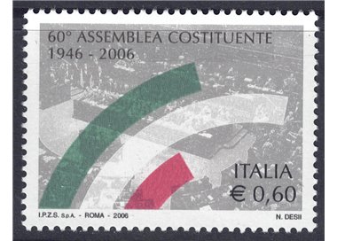 ITALIA 2006 Assemblea Costituente MNH**