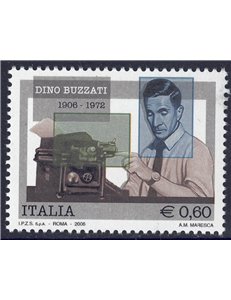 ITALIA 2006 Dino Buzzati MNH**