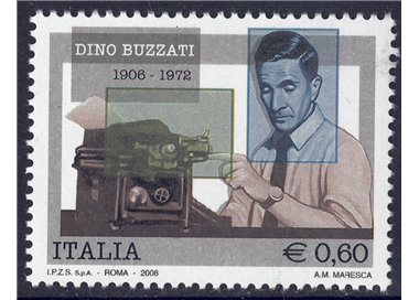 ITALIA 2006 Dino Buzzati MNH**
