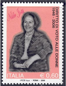 ITALY 2006 Women's Right to Vote MNH**