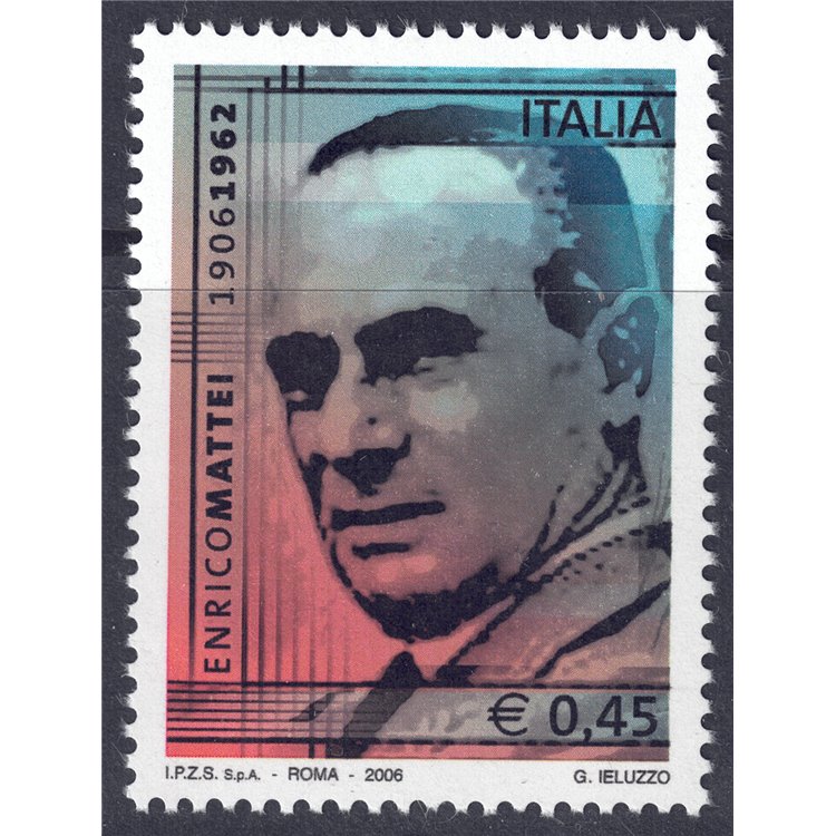 ITALY 2006 Enrico Mattei MNH**