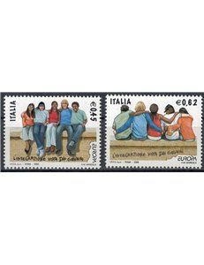 ITALIA 2006 Europa 2v MNH**