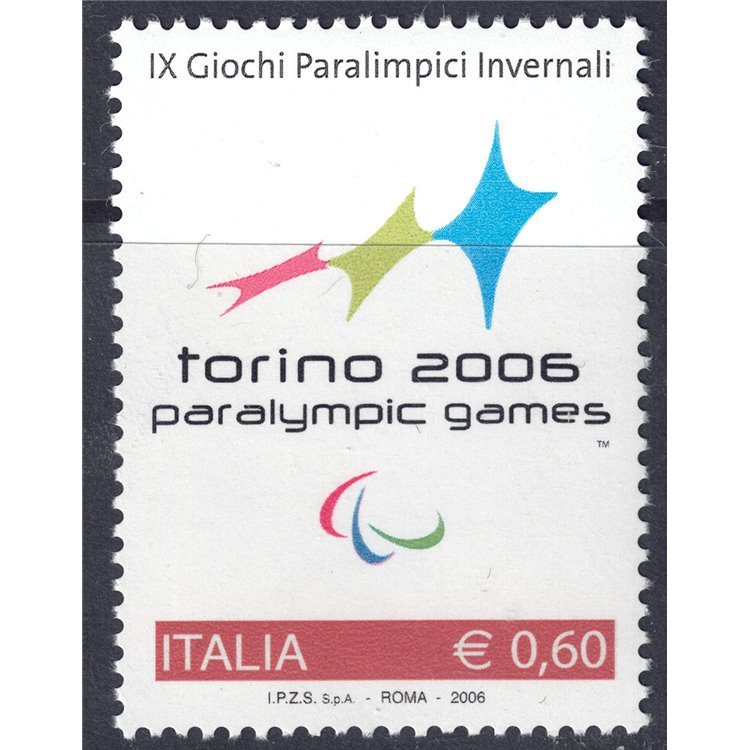 ITALY 2006 Paralympic Games MNH**