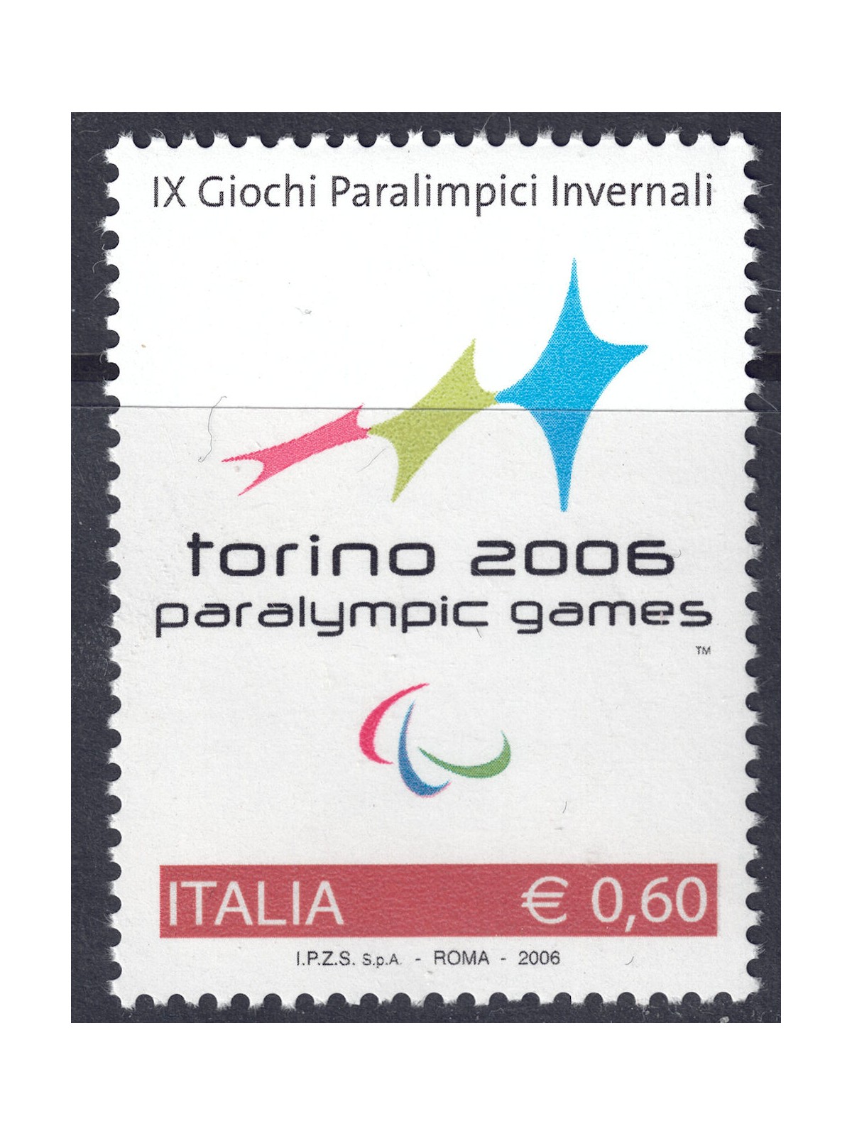 ITALY 2006 Paralympic Games MNH**