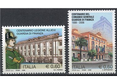 ITALY 2006 Guardia di Finanza 2v MNH**