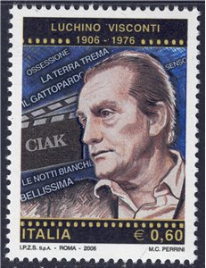 ITALIA 2006 Luchino Visconti MNH**