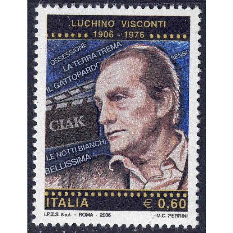 ITALY 2006 Luchino Visconti MNH**
