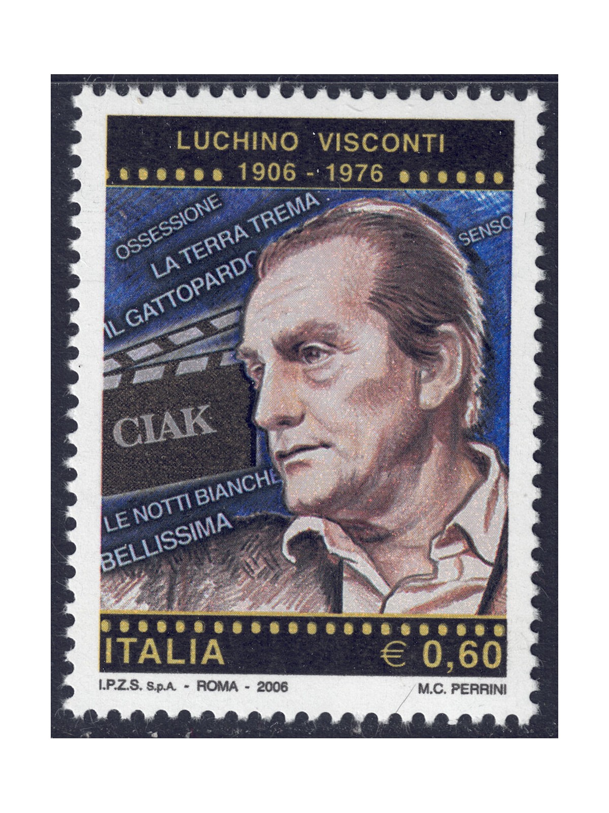 ITALY 2006 Luchino Visconti MNH**