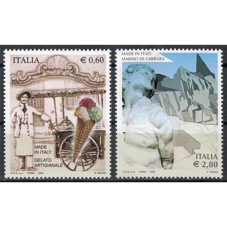 ITALY 2006 Made in Italy 2v MNH**