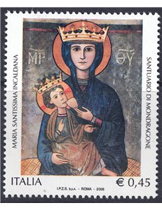 ITALY 2006 Maria Santissima Incaldana MNH**