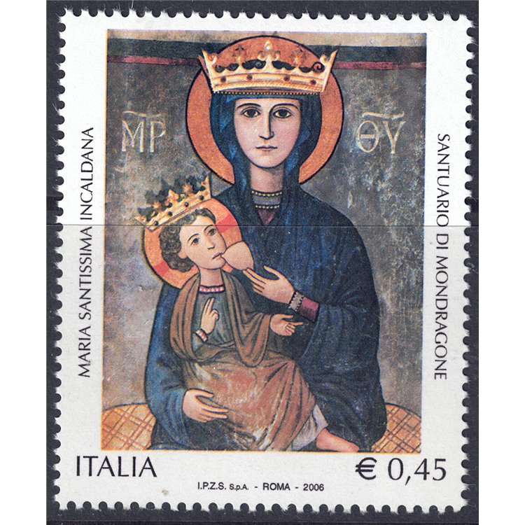 ITALY 2006 Maria Santissima Incaldana MNH**