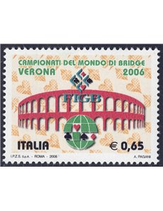 ITALY 2006 World Bridge Championships MNH**