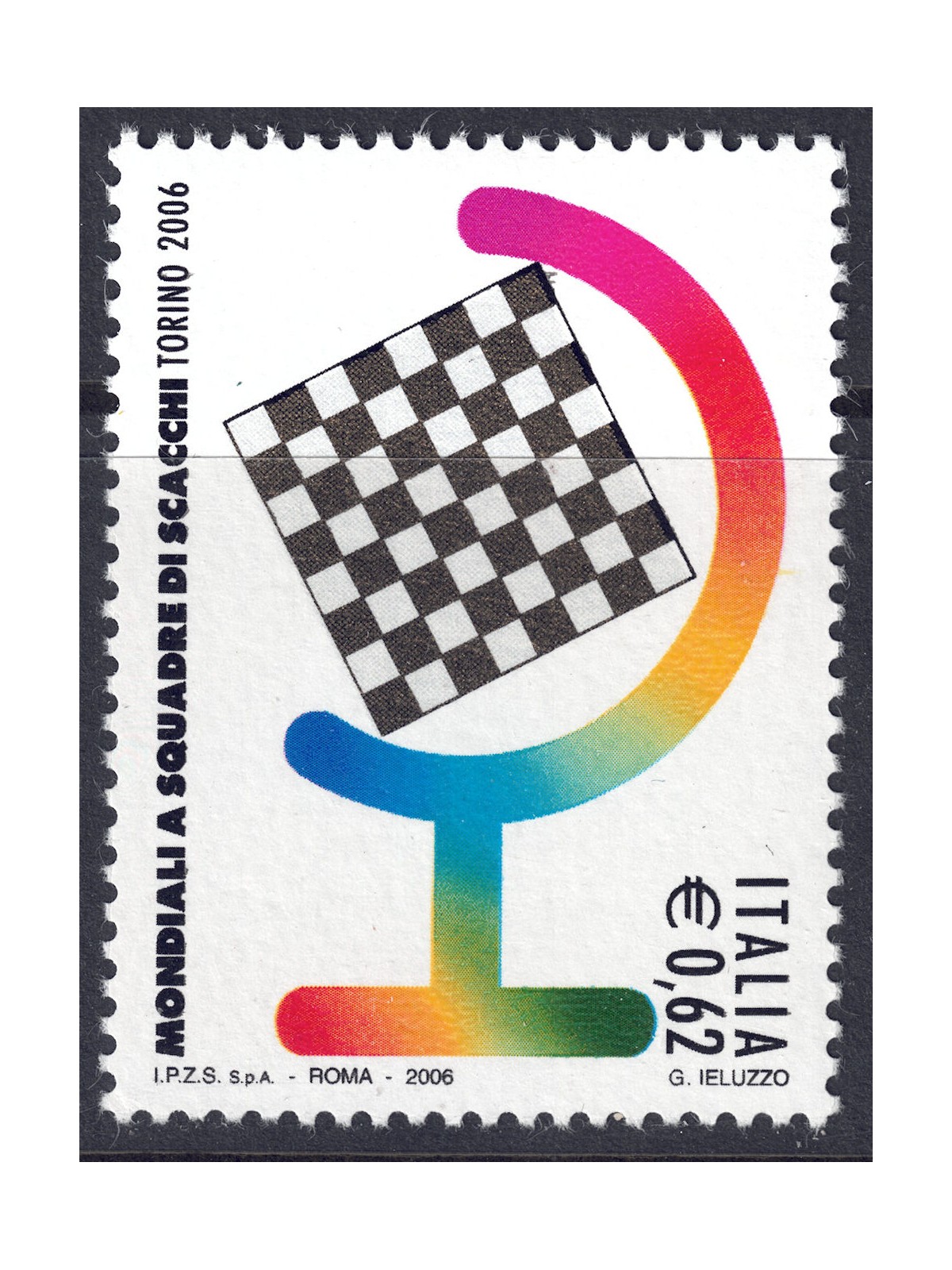 ITALY 2006 World Chess Championships MNH**