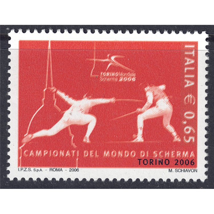 ITALY 2006 World Fencing Championships MNH**