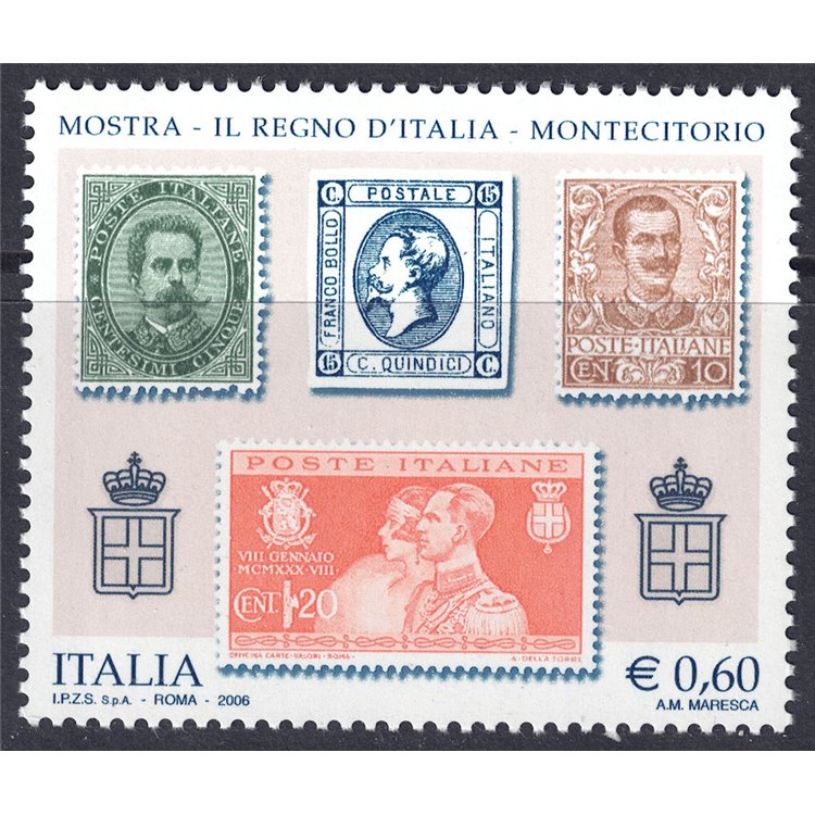 ITALIA 2006 Mostra filatelica a Montecitorio MNH**