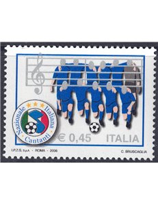 ITALIA 2006 Nazionale Cantanti MNH**