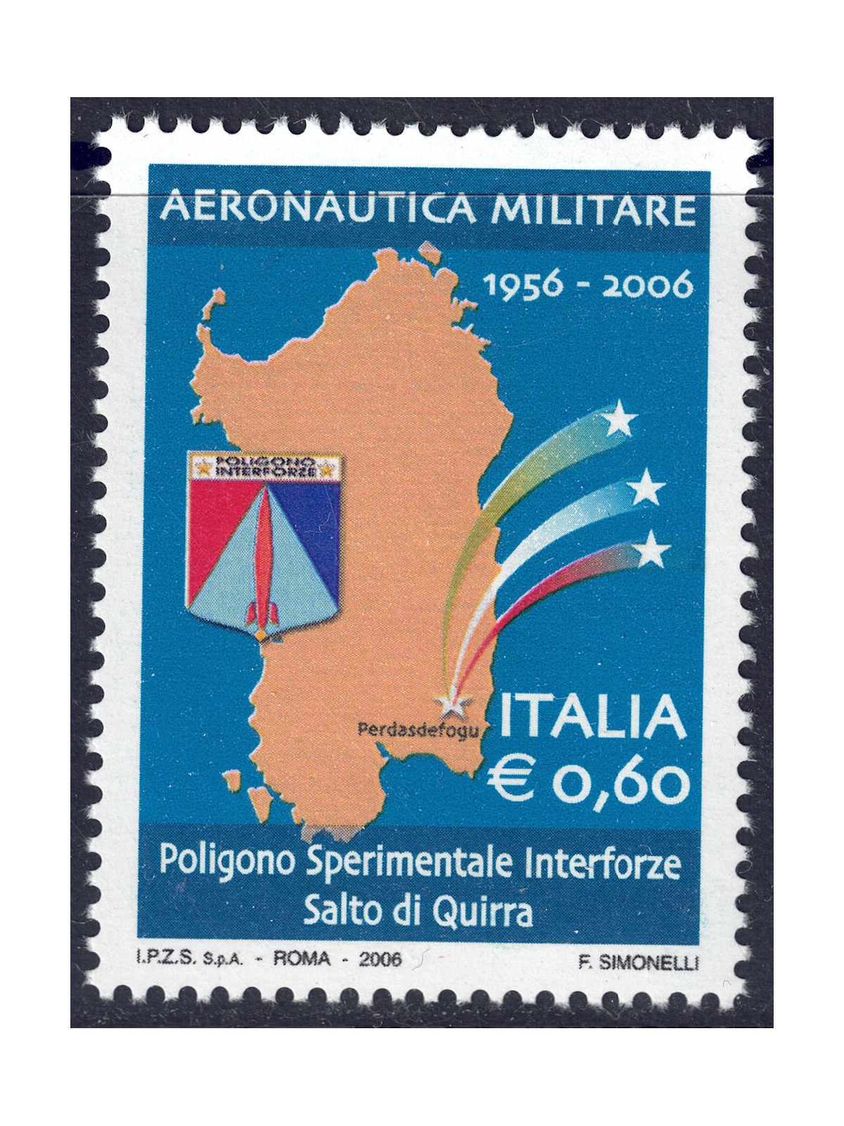 ITALIA 2006 Poligono Sperimentale MNH**